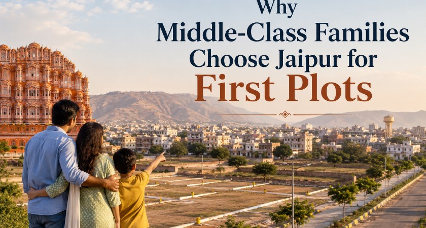 Why Middle-Class Families Choose Jaipur for First Plots